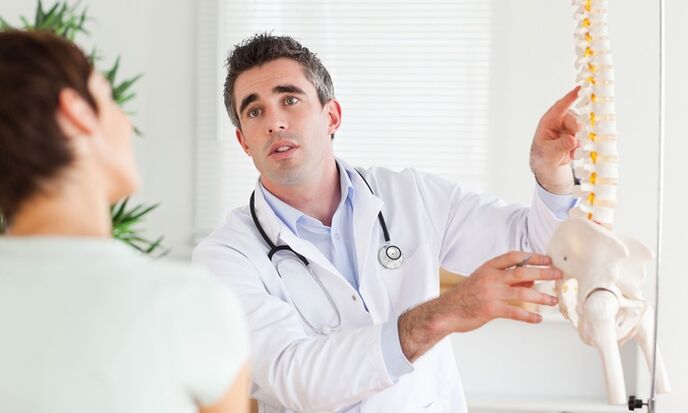 If you have symptoms of osteochondrosis, consult a doctor to prescribe a hardware examination of the spine
